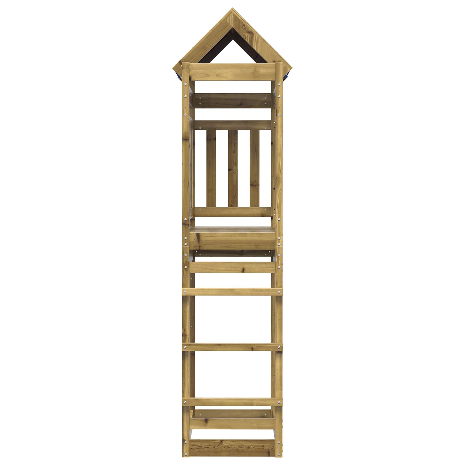 Speeltoren Bruin 85 X 52,5 X 239 Cm Massief geïmpregneerd hout