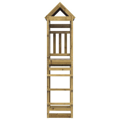 Speeltoren Bruin 85 X 52,5 X 239 Cm Massief geïmpregneerd hout