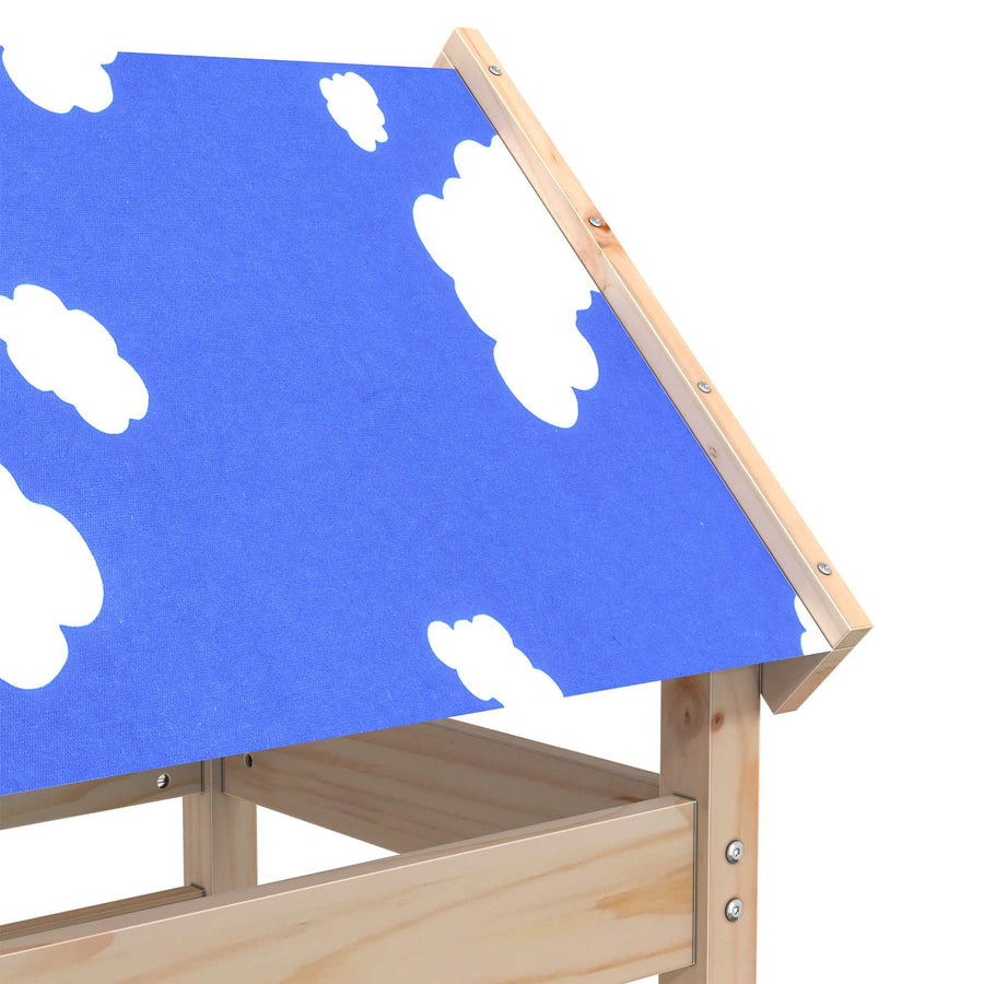 Speeltoren Bruin 85 x 52,5 x 239 cm Massief grenenhout