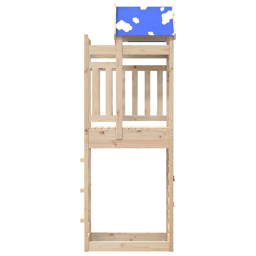 Speeltoren Bruin 85 x 52,5 x 239 cm Massief grenenhout