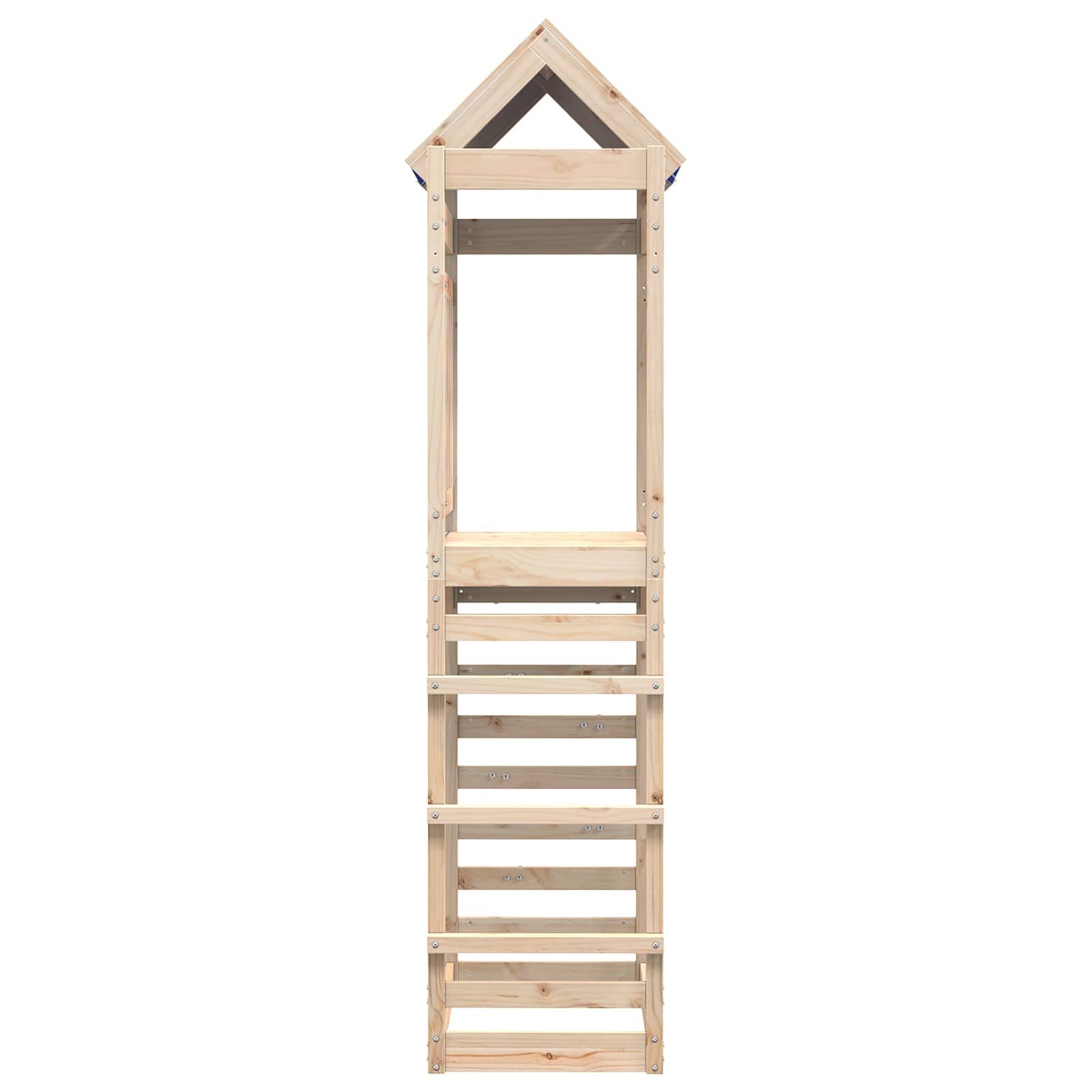 Speeltoren Bruin 85 x 52,5 x 239 cm Massief grenenhout