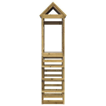 Speeltoren Bruin 85 X 52,5 X 239 Cm Massief geïmpregneerd hout