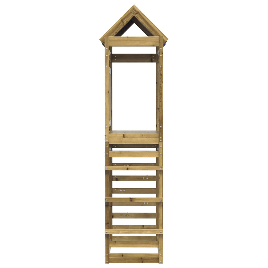 Speeltoren Bruin 85 X 52,5 X 239 Cm Massief geïmpregneerd hout