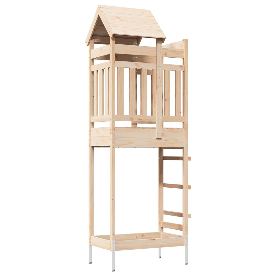 Speeltoren Bruin 52,5 x 85 x 238 cm Massief grenenhout