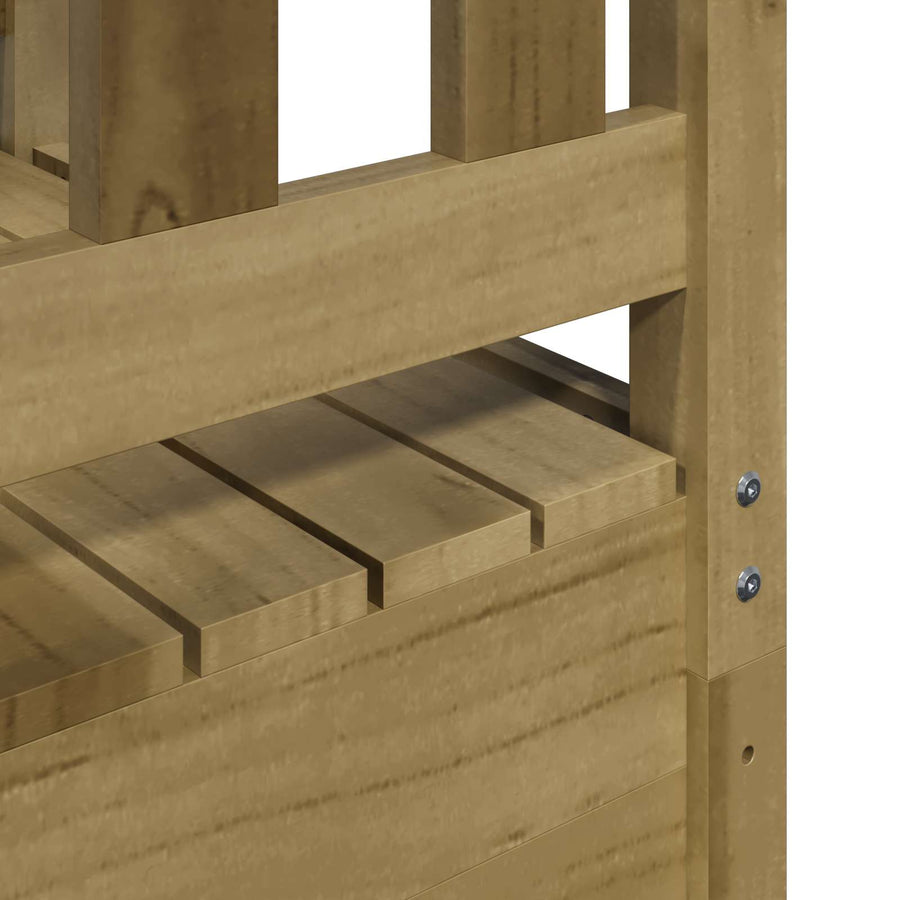 Speeltoren Bruin 52,5 x 85 x 238 cm Massief geïmpregneerd hout