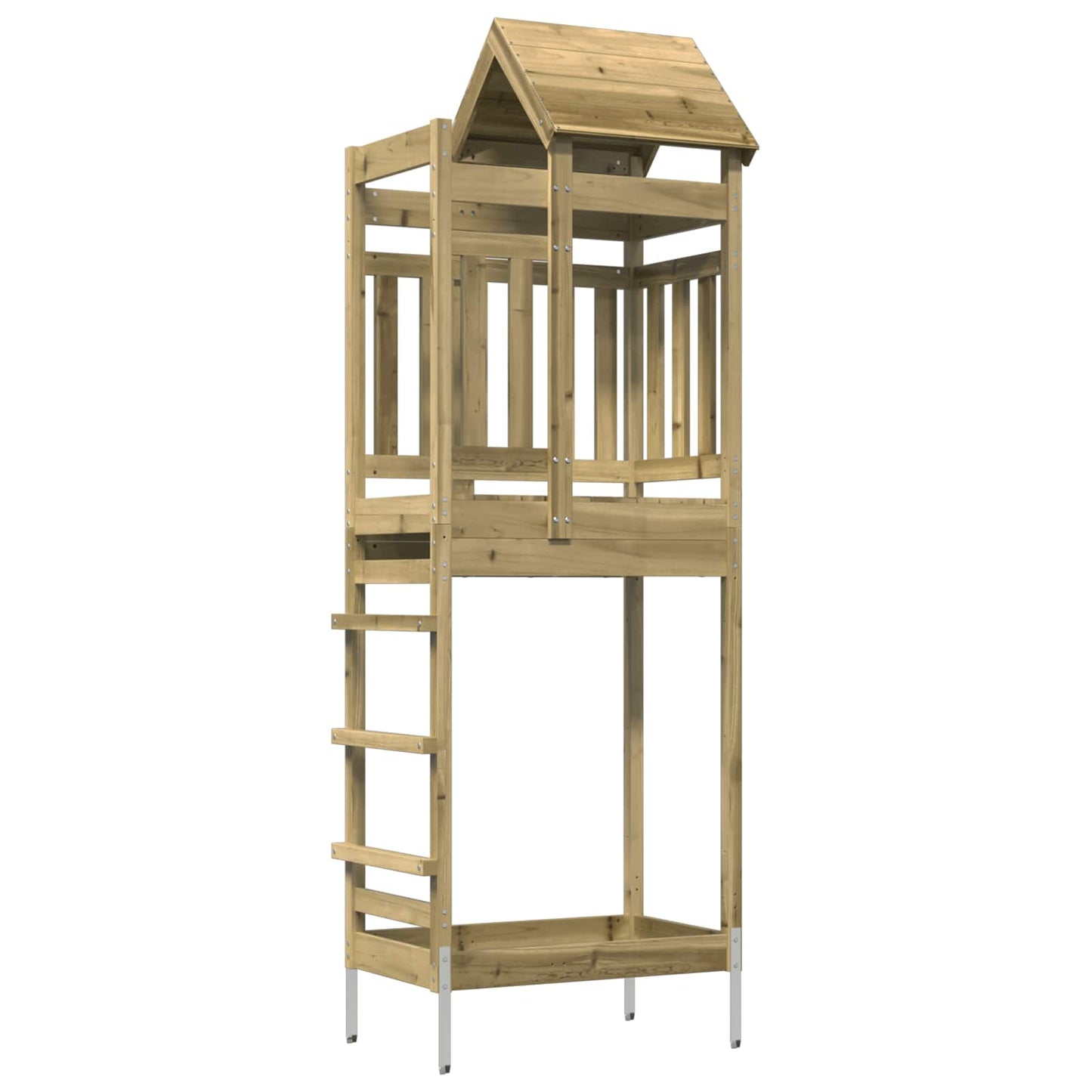 Speeltoren Bruin 52,5 x 85 x 238 cm Massief geïmpregneerd hout