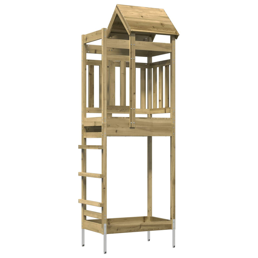 Speeltoren Bruin 52,5 x 85 x 238 cm Massief geïmpregneerd hout
