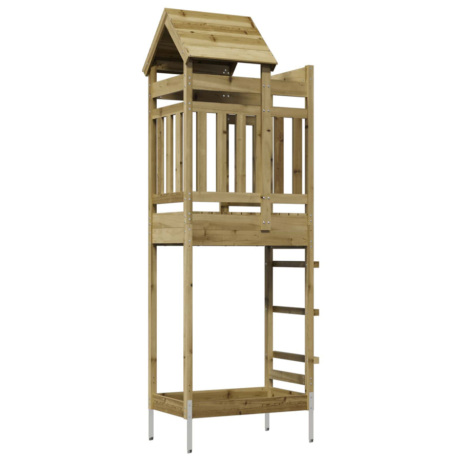Speeltoren Bruin 52,5 x 85 x 238 cm Massief geïmpregneerd hout