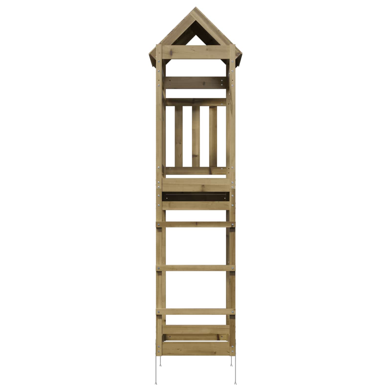 Speeltoren Bruin 52,5 x 85 x 238 cm Massief geïmpregneerd hout