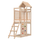 Play Tower Brown 110.5 x 52.5 x 214 cm Solid Pinewood