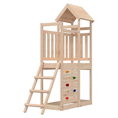 Speeltoren Bruin 110,5 X 52,5 X 214 Cm Massief grenenhout