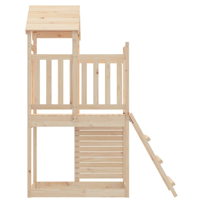 Speeltoren Bruin 110,5 X 52,5 X 214 Cm Massief grenenhout