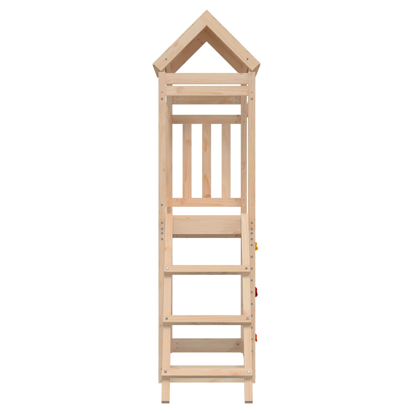 Speeltoren Bruin 110,5 X 52,5 X 214 Cm Massief grenenhout