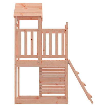 Speeltoren Bruin 110,5 X 52,5 X 214 Cm Massief Douglas Hout Massief douglashout