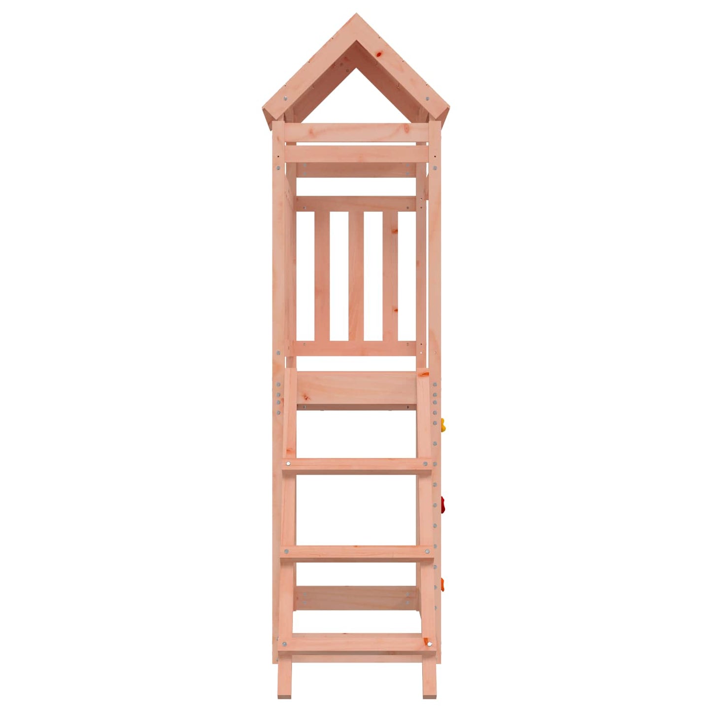 Speeltoren Bruin 110,5 X 52,5 X 214 Cm Massief Douglas Hout Massief douglashout