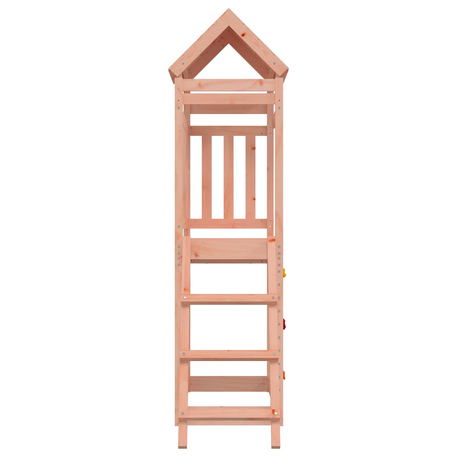 Speeltoren Bruin 110,5 X 52,5 X 214 Cm Massief Douglas Hout Massief douglashout