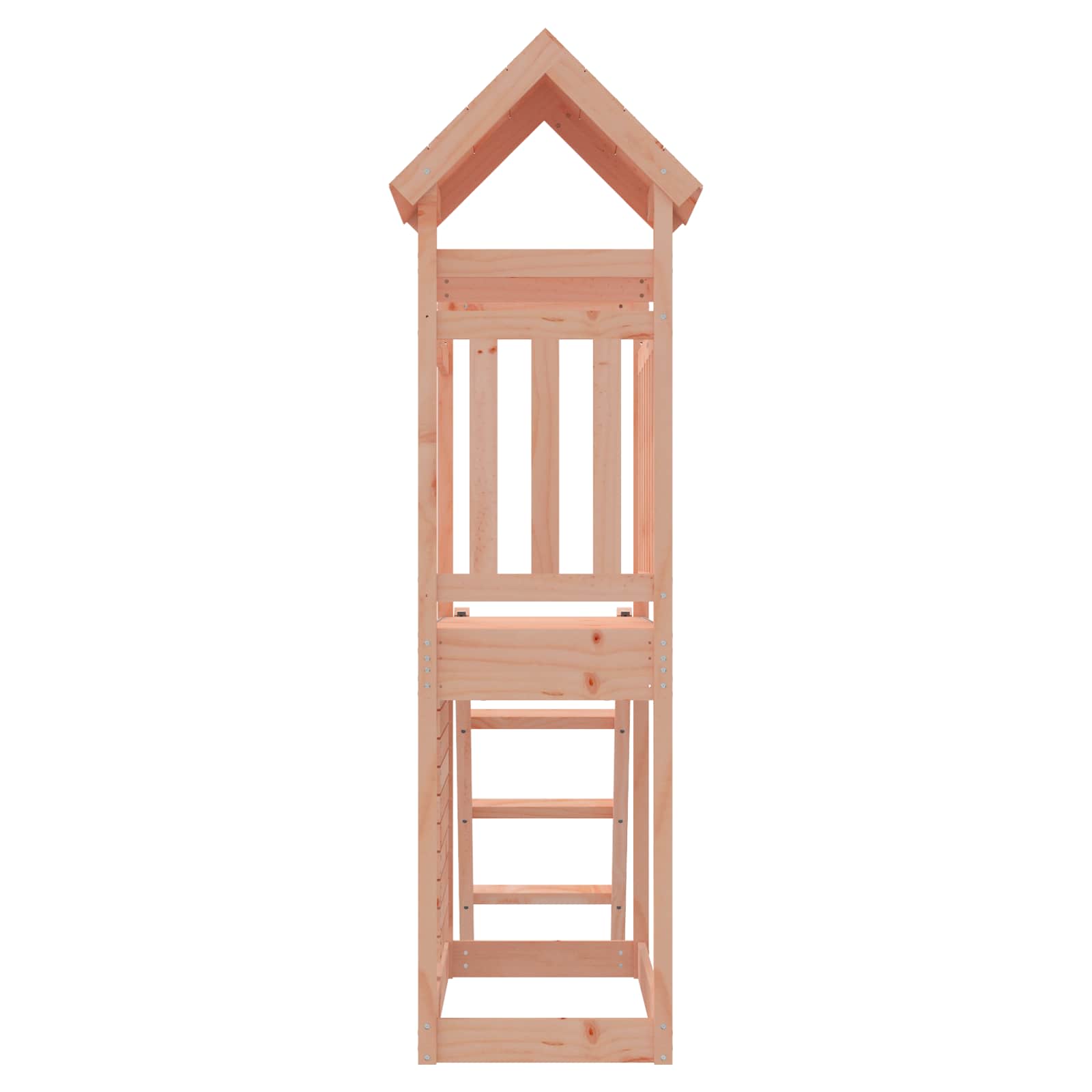 Speeltoren Bruin 110,5 X 52,5 X 214 Cm Massief Douglas Hout Massief douglashout