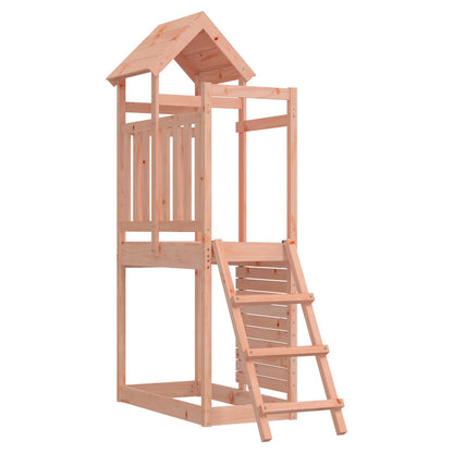 Speeltoren Bruin 110,5 X 52,5 X 214 Cm Massief Douglas Hout Massief douglashout