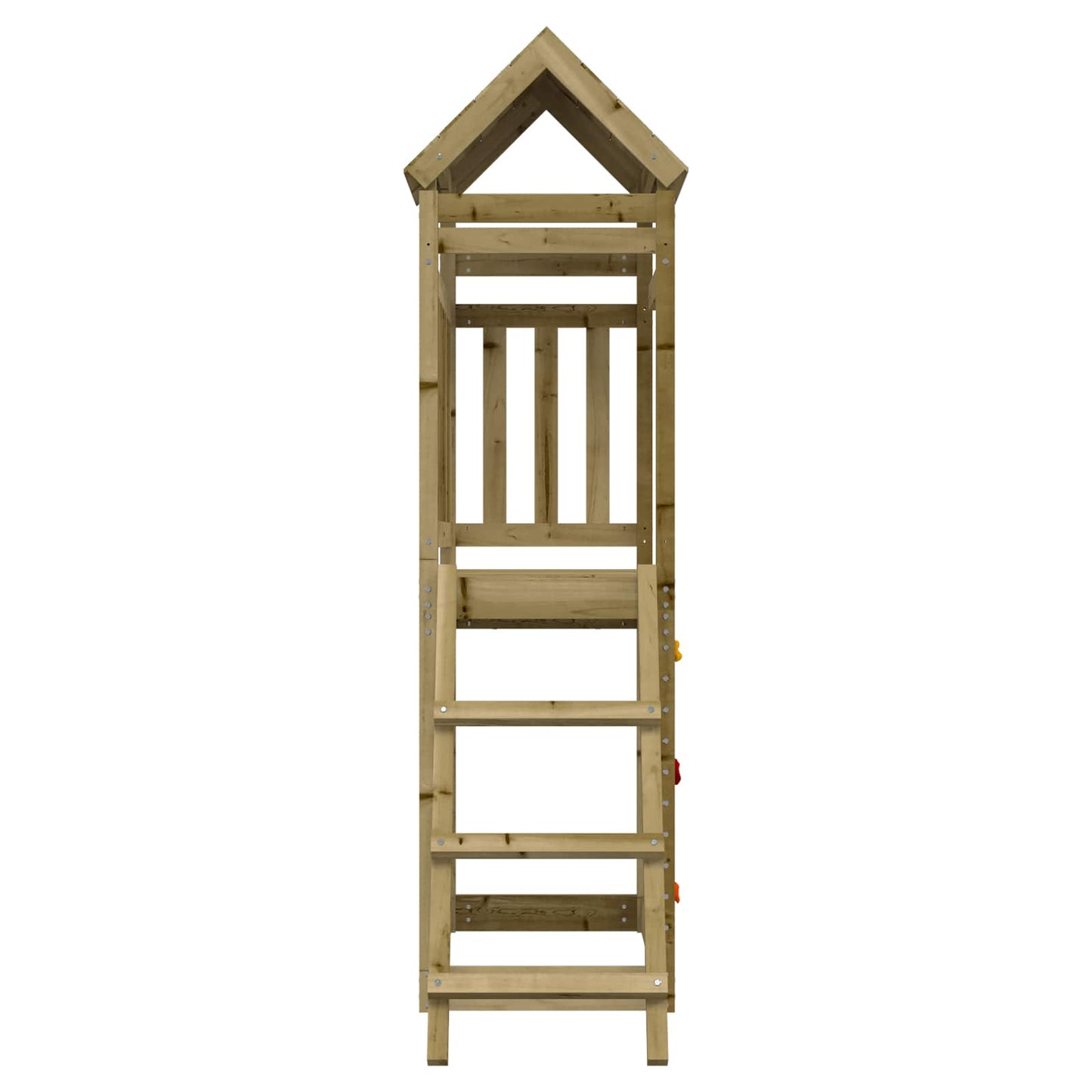 Speeltoren Bruin Massief geïmpregneerd hout
