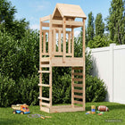 Speeltoren massief grenenhout 85x52,5x238 cm