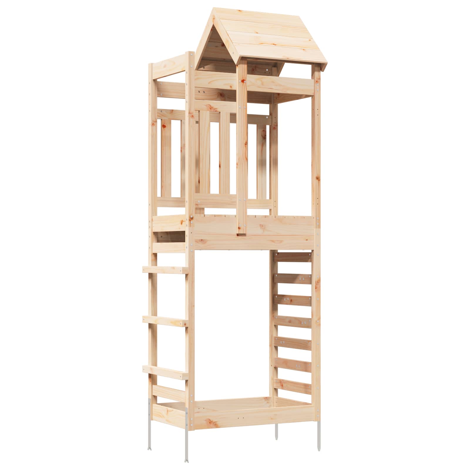 Speeltoren Bruin 52,5 x 85 x 238 cm Massief grenenhout