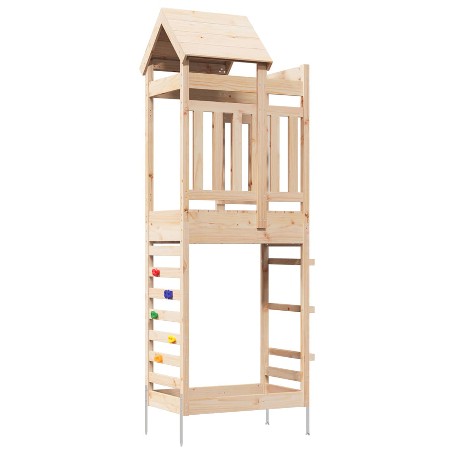 Speeltoren Bruin 52,5 x 85 x 238 cm Massief grenenhout