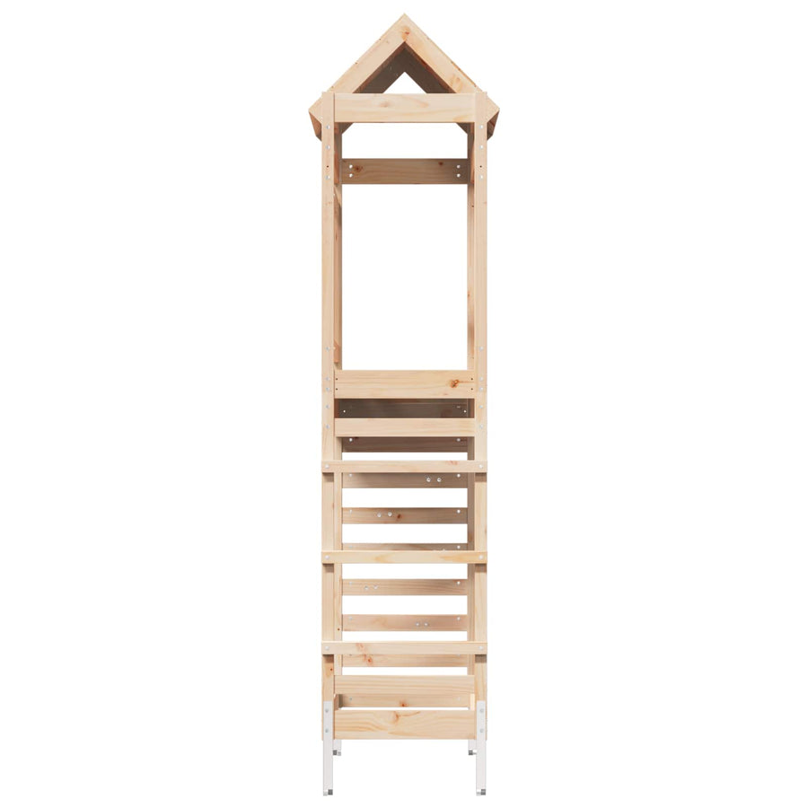 Speeltoren Bruin 52,5 x 85 x 238 cm Massief grenenhout
