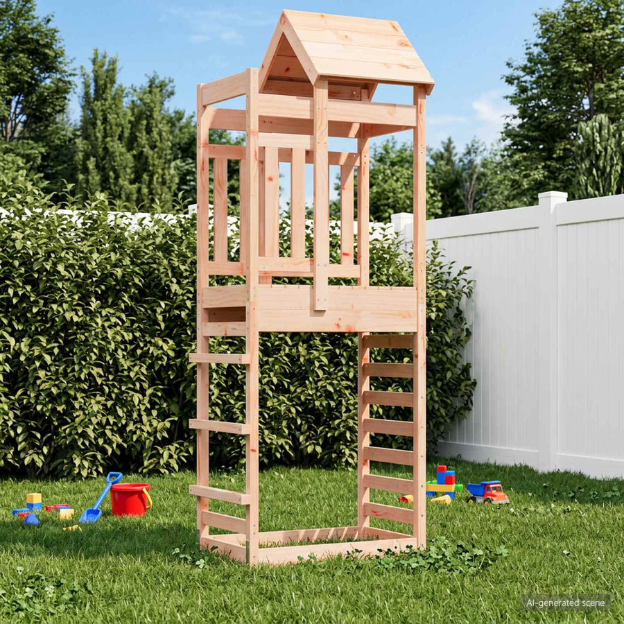 Speeltoren Bruin 52,5 x 85 x 238 cm Massief Douglas hout