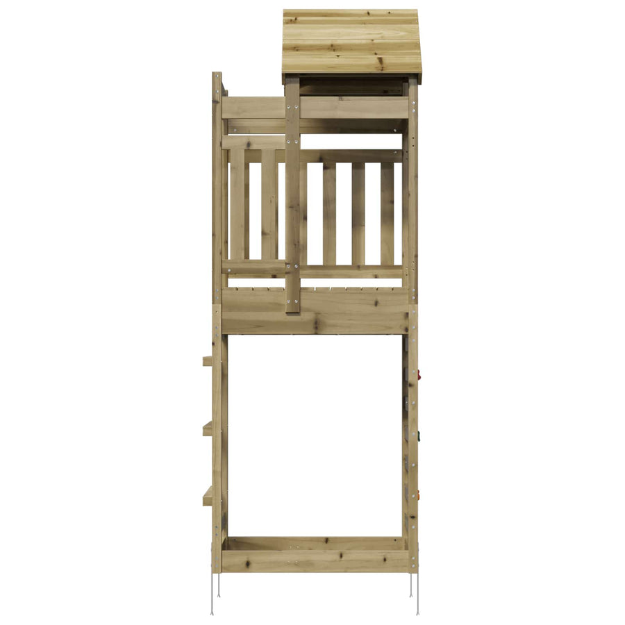 Speeltoren Bruin 52,5 x 85 x 238 cm Massief geïmpregneerd hout