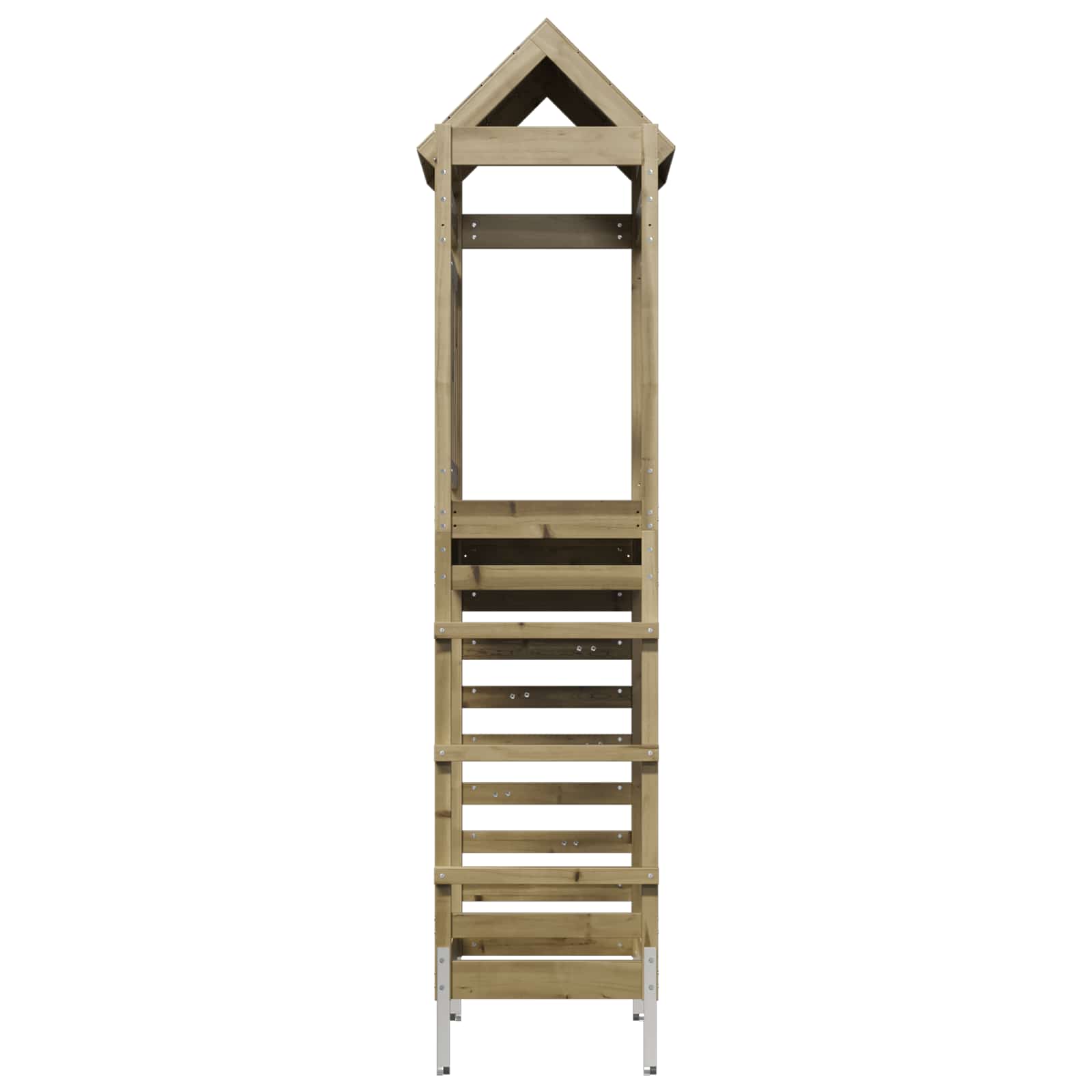 Speeltoren Bruin 52,5 x 85 x 238 cm Massief geïmpregneerd hout