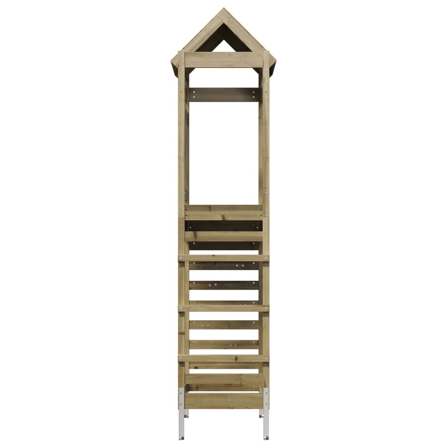 Speeltoren Bruin 52,5 x 85 x 238 cm Massief geïmpregneerd hout