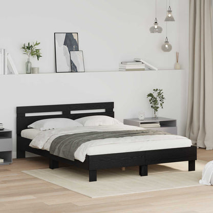 Bedframe met hoofdeinde Massief Eikenhout