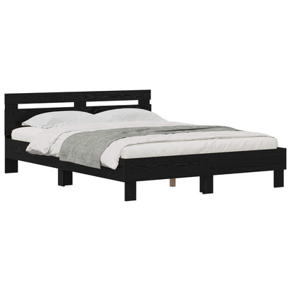 Bedframe met hoofdeinde Massief Eikenhout