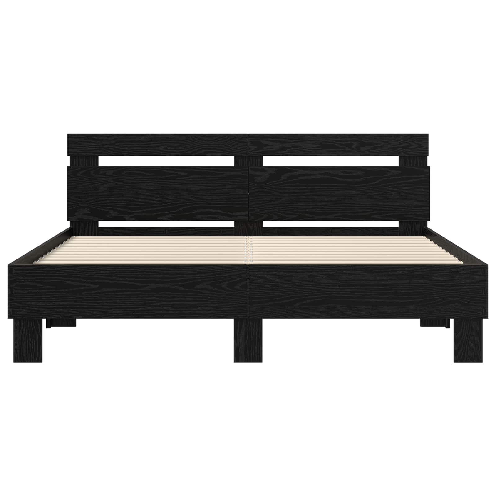 Bedframe met hoofdeinde Massief Eikenhout