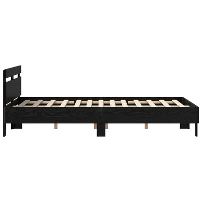 Bedframe met hoofdeinde Massief Eikenhout
