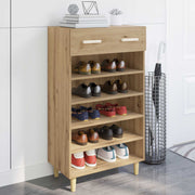 Schoenenkast 60x35x105 cm bewerkt hout