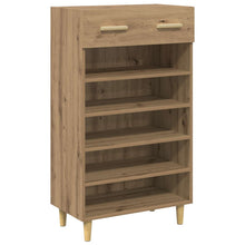 Schoenenkast Ambachtelijk eiken 60 x 35 x 105 cm Bewerkt hout