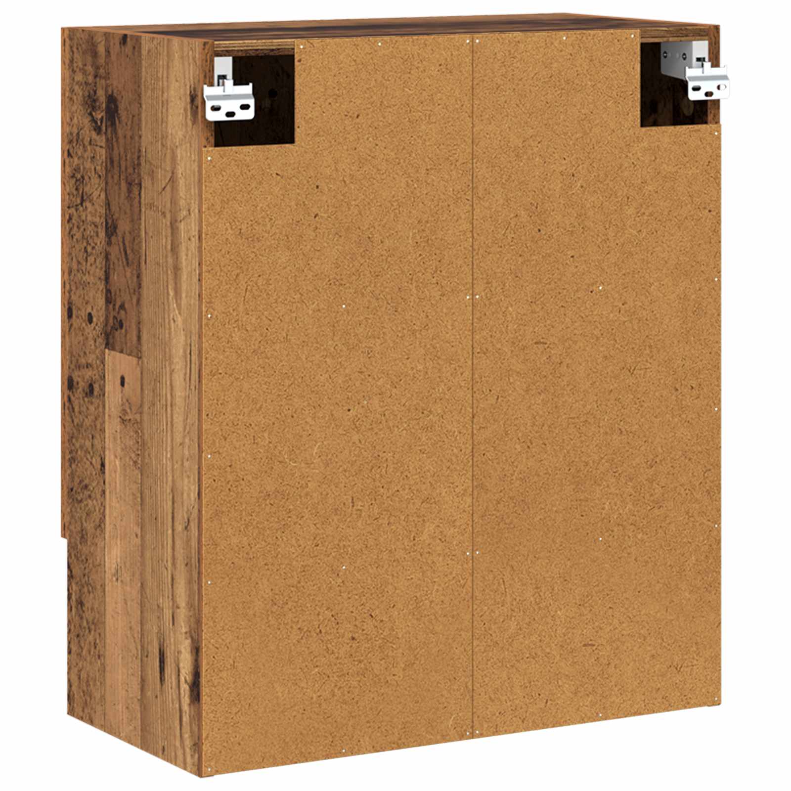Wandkast Wandgemonteerd Oudhout 60 x 31 x 70 cm Bewerkt hout