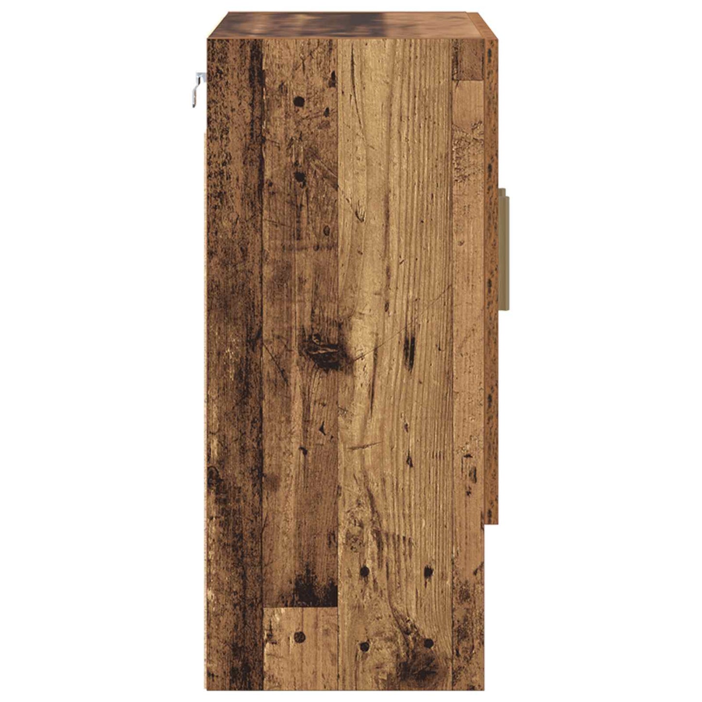 Wandkast Wandgemonteerd Oudhout 60 x 31 x 70 cm Bewerkt hout