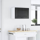 Keukenkast Kalmar 60x31x40 cm zwart eiken