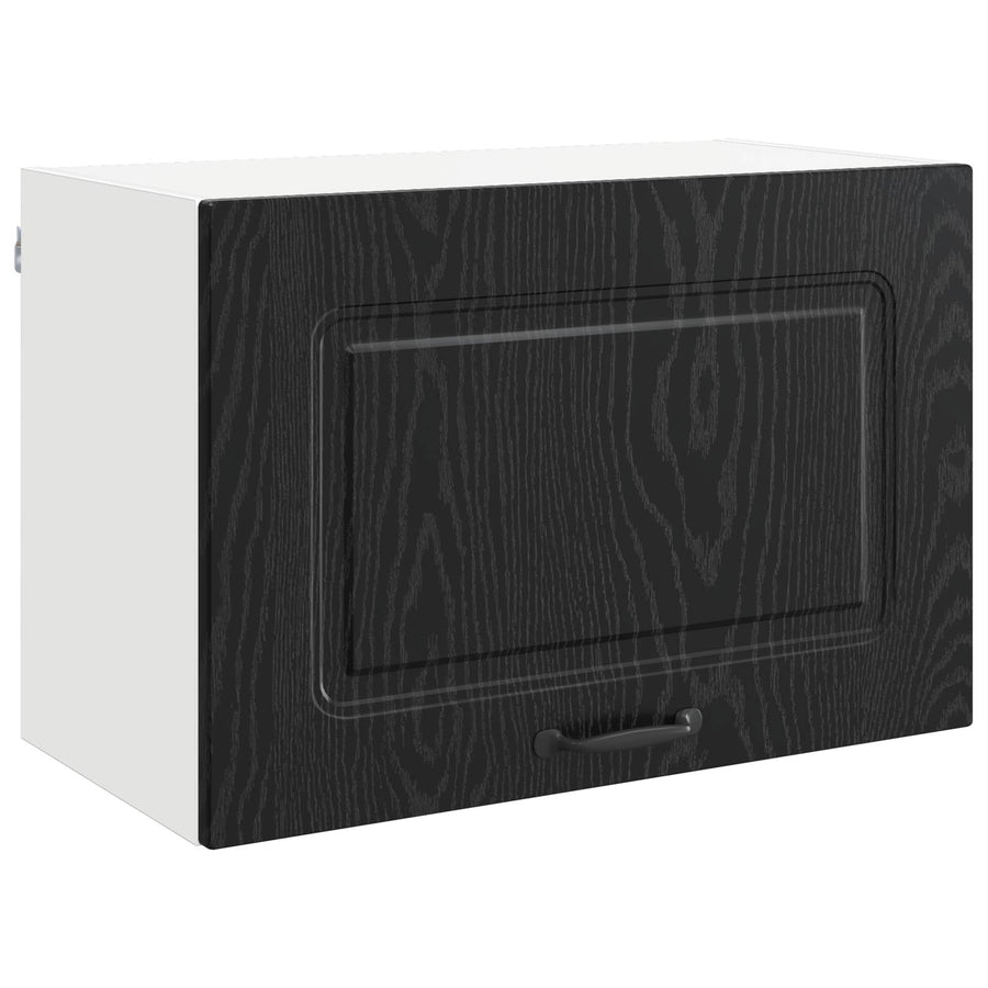 Keukenkast Kalmar Zwart Eiken 60 x 31 x 40 cm Bewerkt hout