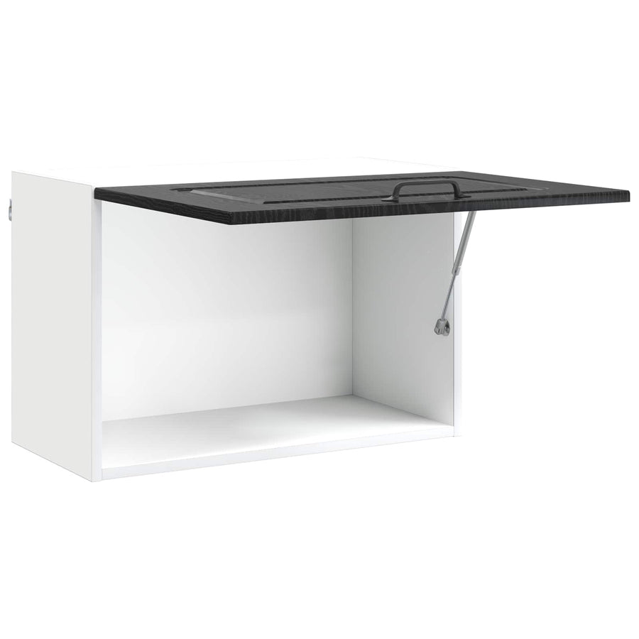 Keukenkast Kalmar Zwart Eiken 60 x 31 x 40 cm Bewerkt hout