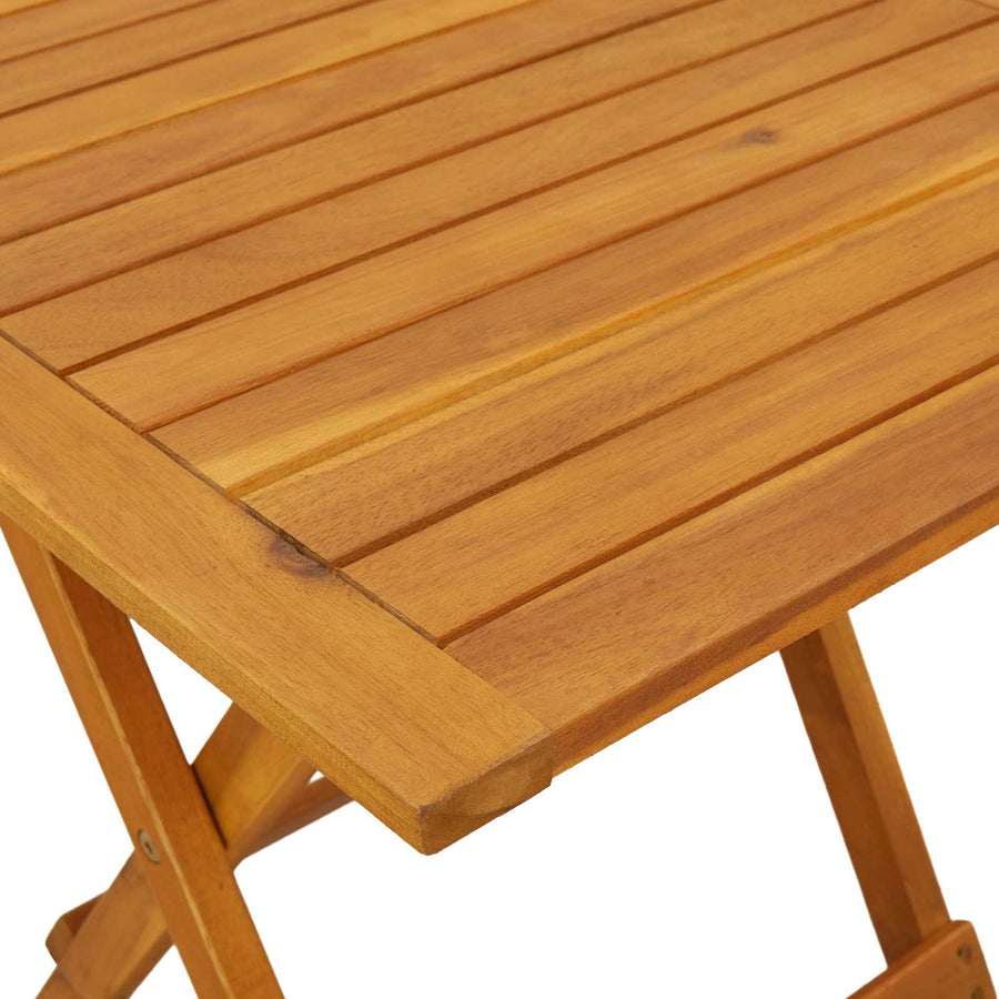 Ligstoelkentingen en opvouwbare zonnebader 3 pcs Crèmewit