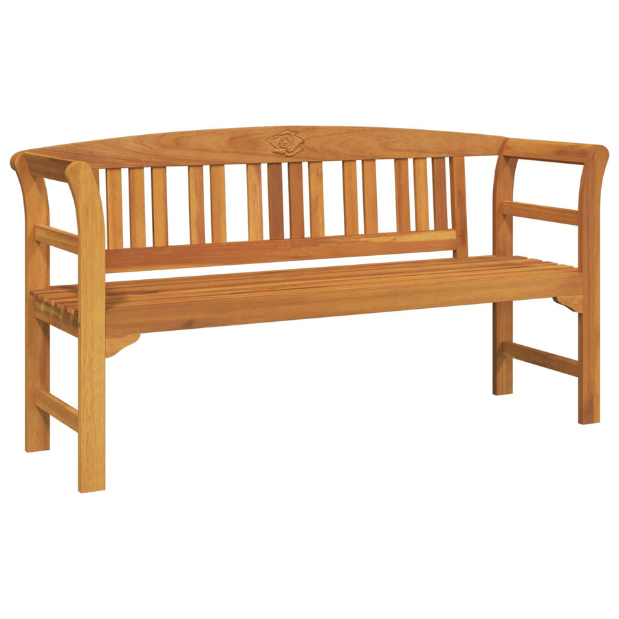 Tuinrozelounge set 4 pcs Naturel Massief Acaciahout