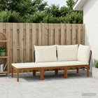Loungeset acaciahout touw naturel 3-delig