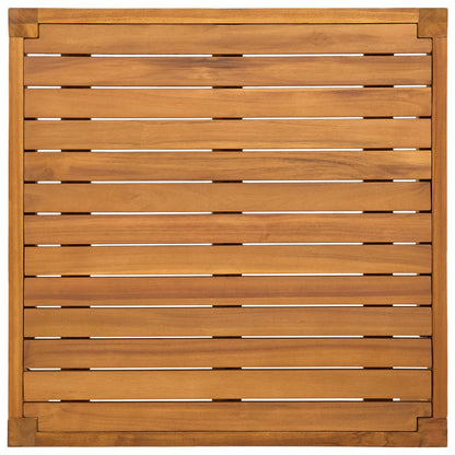 Tafel Massief Acaciahout Naturel 60 x 60 x 30 cm