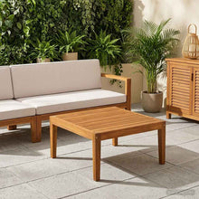 Tafel Massief Acaciahout Naturel 60 x 60 x 30 cm