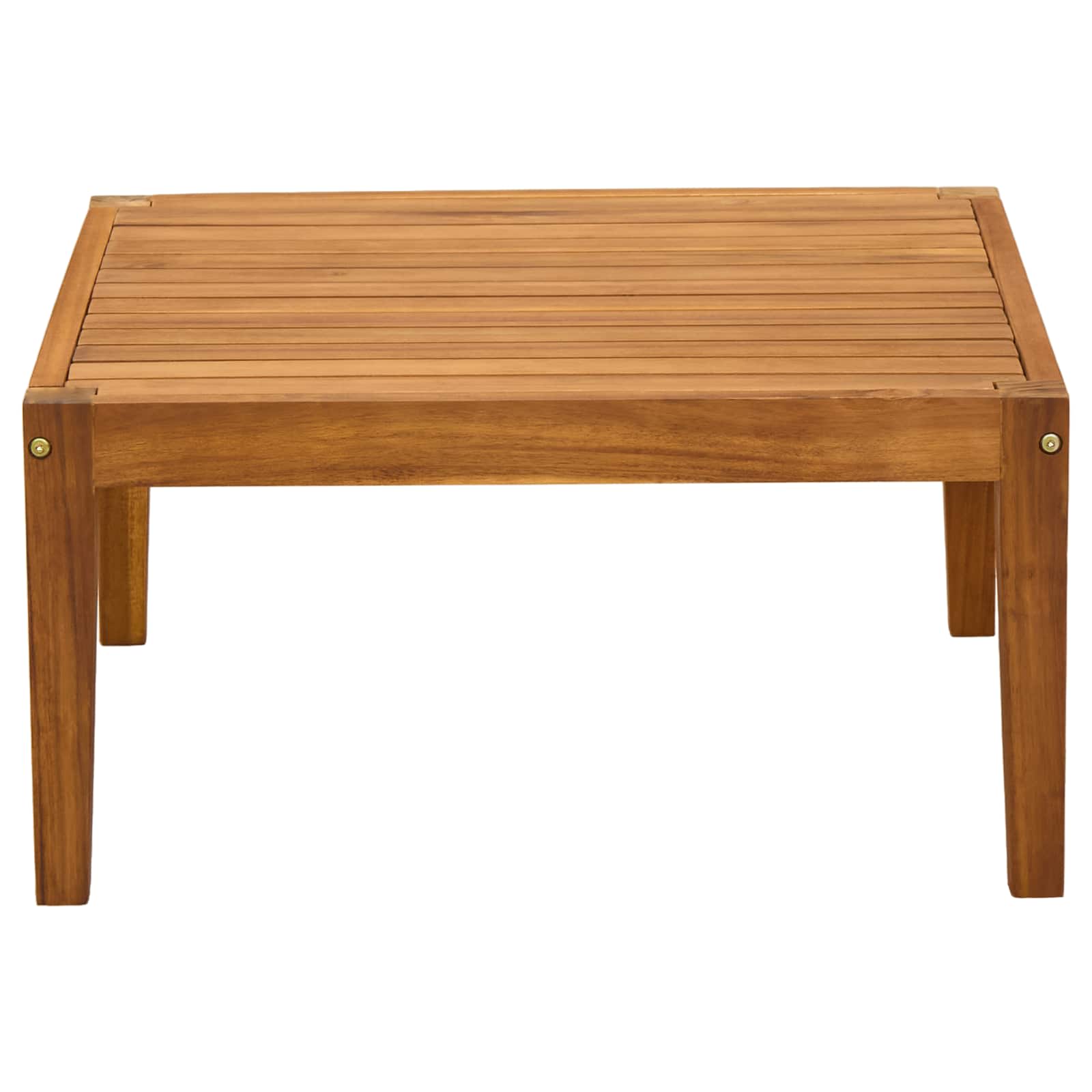 Tafel Massief Acaciahout Naturel 60 x 60 x 30 cm
