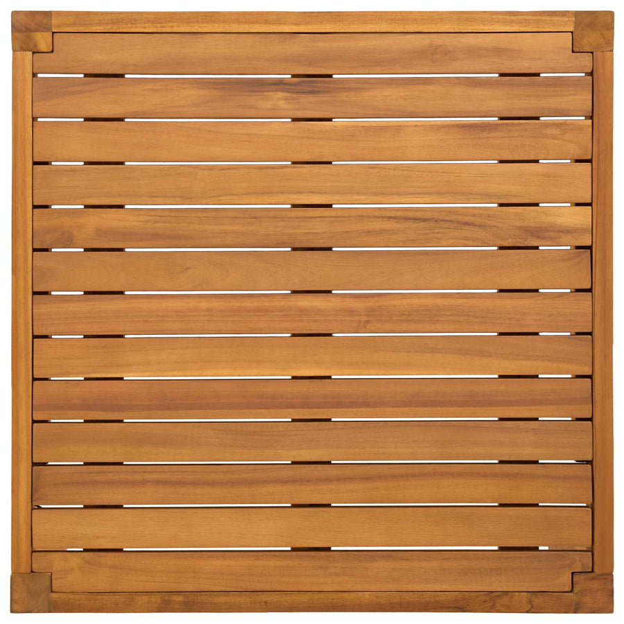 Tafel Massief Acaciahout Naturel 60 x 60 x 30 cm