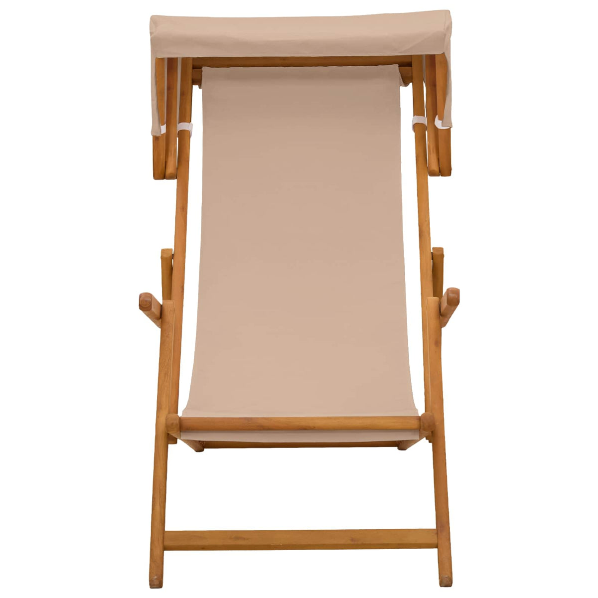 Ligstoel 2 st 3 Positie massief eucalyptushout Taupe